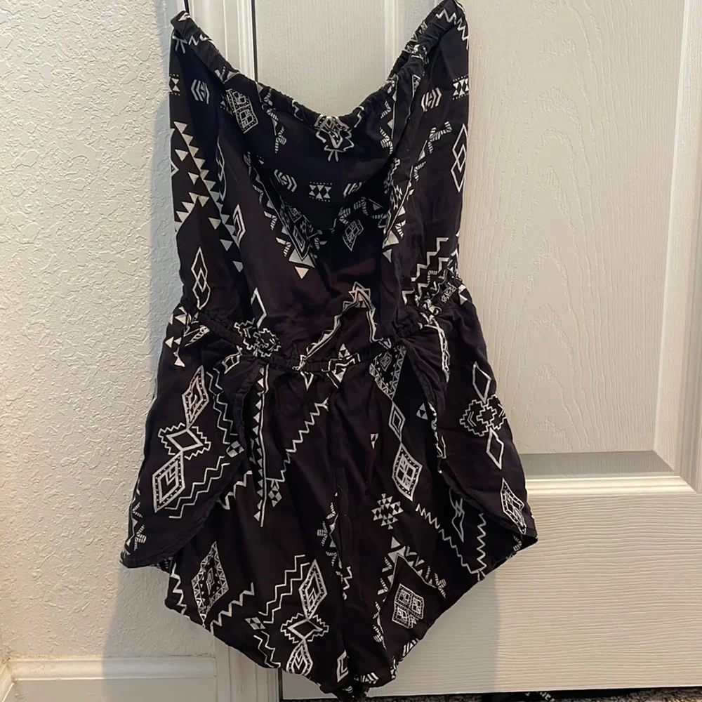 Billabong Strapless Romper ⚡️ Aztec Print - Picture 1 of 4
